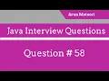 Java Interview Questions - Can we create objects for abstract classes