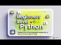 Beginner Level Python Programming Training Part 15 - Tuple Set Collections in Python