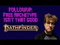 Free Archetype ISN T THAT GREAT comment response
