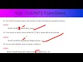 SQL COUNT Function - SQL Server Training in Chennai