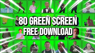 Download 80 GREEN SCREEN LUCU UNTUK VIDEO EXE || CHROMA KEY MP3