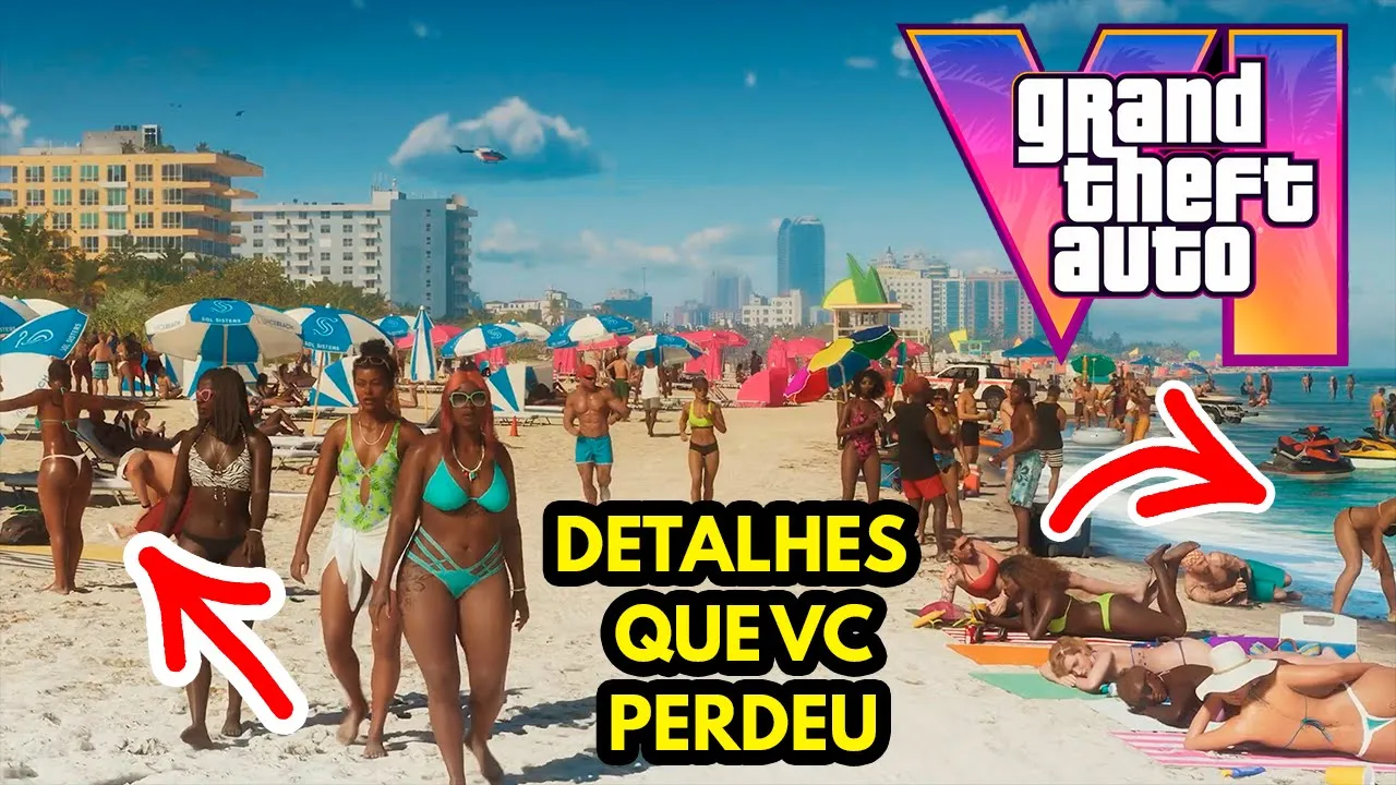 GTA 6 - DETALHES QUE PASSARAM DESPERCEBIDOS NO TRAILER!