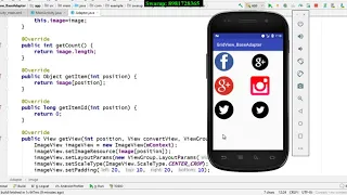 GridView to display Image using BaseAdapter in Android