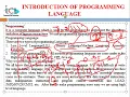 Lec - 2 Introduction of programming programming in c programming tutorial