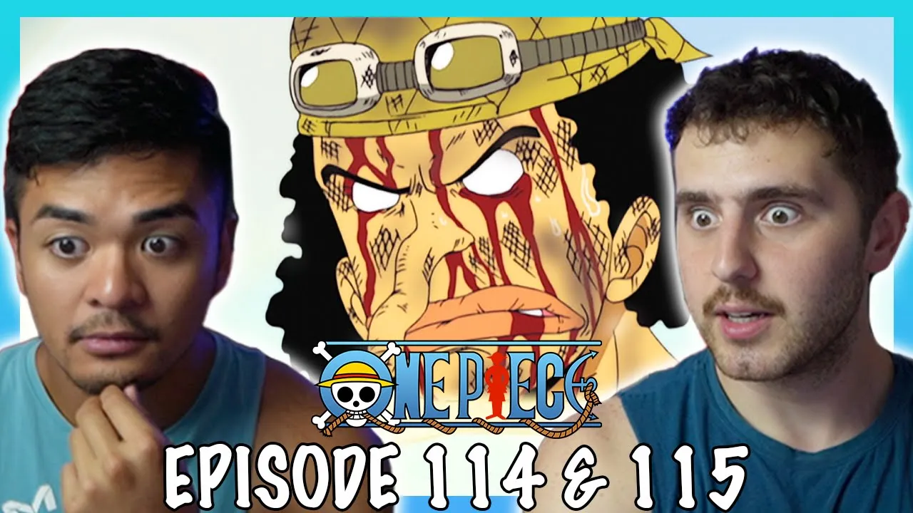 USOPP DOES NOT BACK DOWN!!! || One Piece Episode 114 + 115 REACTION!