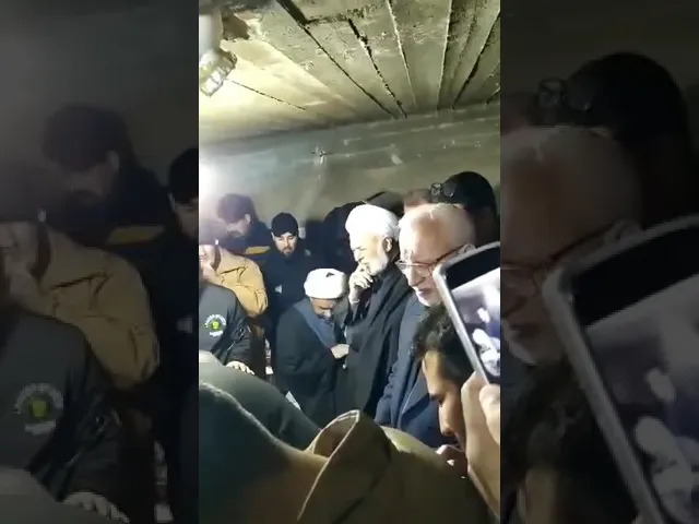 ⁣اللحظات الاخيره للعلامة الدكتور الصغير ره عند الدفن في مرقد كميل بن زياد النخعي