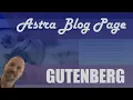 Astra Theme Blog Page Using Gutenberg Query Loop