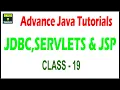 Java tutorial Advanced java Class - 19 Online IT Tutorials