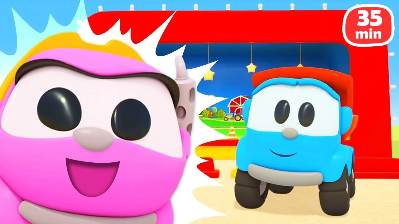 Küçük Kamyon Lea ile Lunapark Macerası ve Eğlenceli Oyunlar! 🚗🎡