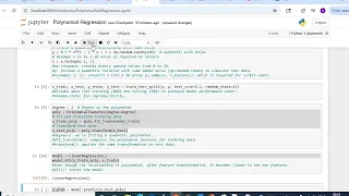 PolyNomial Regression Python Code