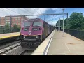 Railfanning At Route 128 Station With Some Friendly Engineers