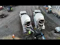 140 hour Concrete pour at Virginia Poultry Growers Cooperative in Linville VA