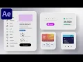 Interactive Minimal UI Animation in After Effects - After Effects Tutorial Scale Proximity