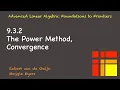 9 3 2 The Power Method Convergence