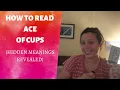 ACE OF CUPS tarot MEANING symbolism Includes reversed meanings astrology