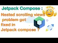 Nested scrolling problem Jetpack Compose Android Development