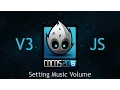 Cocos2d-JS v3 Tutorial 36 - Setting Music Volume