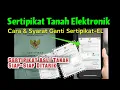 Download Lagu Sertifikat Tanah Elektronik, Syarat \u0026 Cara Daftar Sertipikat-eL
