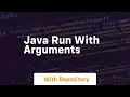 java run with arguments