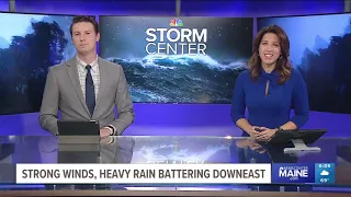 WCSH Bangor News Center Maine at 6pm Weekend Storm Center Coverage September 16 2023