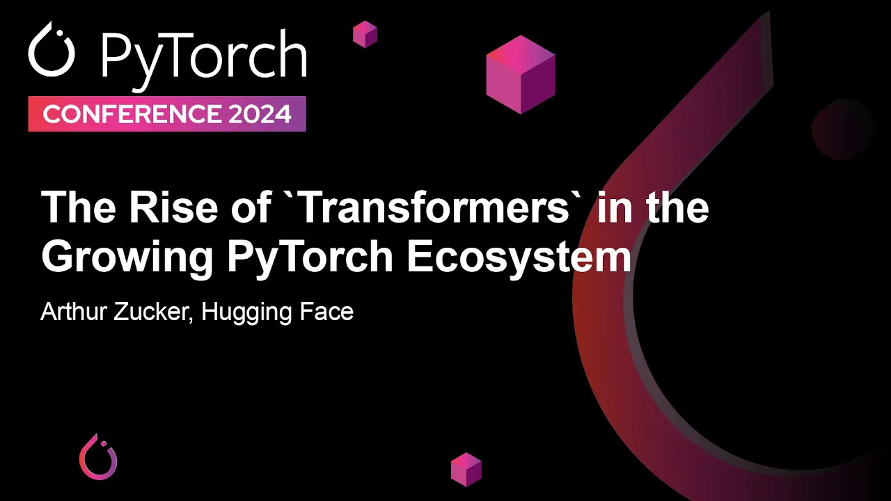 Image from The Rise of `Transformers` in the Growing PyTorch Ecosystem