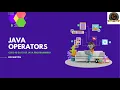 OPERATORS JAVA V-CODE 40 DAYS OF JAVA PROGRAMMING CSI VIT-AP