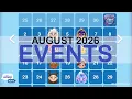 Disney Emoji Blitz Events August 2026