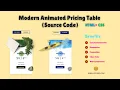How to Create a Modern Animated Pricing Table Using HTML and CSS Only