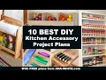 10 Best DIY Kitchen Accessory Project Plans