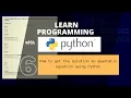 How to get the solution to quadratic equation using Python Python Coding Exercise 1