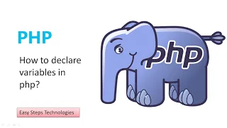 How to declare variables in php PHP Complete Tutorials 2023