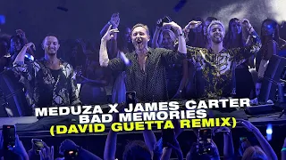 meduza u0026 james carter bad memories david guetta remix visualizer 