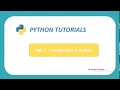 Learn Python Part 1 Introduction to Python