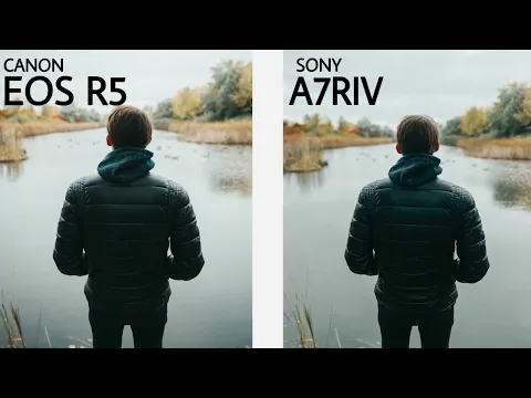 Canon EOS R5 VS Sony A7R IV CAMERA COMPARISON
