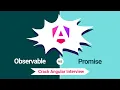 Observable vs Promise Understanding the Differences for Interviews Angular Interview Concepts