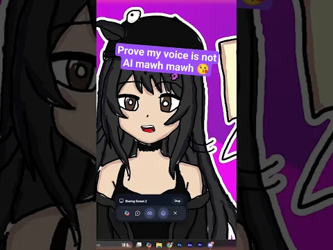 prove my voice isn't ai 😌