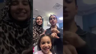 مكه بنت محمد صلاح وكيان   يعملو تيك توك دورت مكنتى بمنفله    محمد صلاح          دندنها