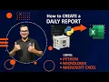 Python RSlogix 500 Micrologix MS Excel Daily Report
