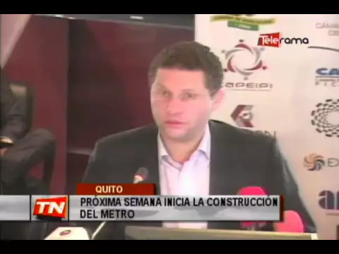 Proxima semana inicia la construcción del metro