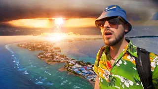 ضربتها أمريكا بالنووي 67 قنبلة!! 🤯🇲🇭 لماذا تختبئ صديقة القذافي هناك؟