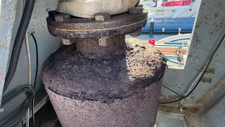 Replacing a 23 Year Old Nordhavn Muffler