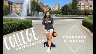 COLLEGE ORIENTATION University of Washington story time experience o angdanii