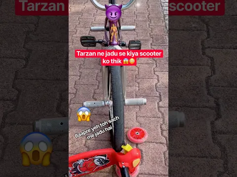 Tarzan ne toh kamaal hi kar diya😱😳 #ytshorts #irfanbmx #tarzan #viral #content #reaction #bmx #yt