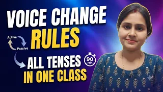 Voice Change Rules,All Tenses