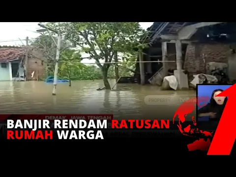 Ratusan Rumah Warga Terendam Banjir Akibat Jebolnya Tanggul Sungai Tuntang | tvOne
