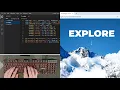 ASMR Programming - Scrolltrigger svg Text Mask Parallax Effect Html CSS Javascript