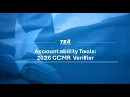 Accountability Tools Using the College Career and Military Readiness CCMR Verifier