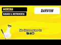 Morena - Darviin - Karaoke & Instrumental