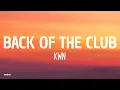 Lagu kwn - Back Of The Club (Lyrics/Letra)