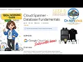 Cloud Spanner - Database Fundamentals JANUARY 2026